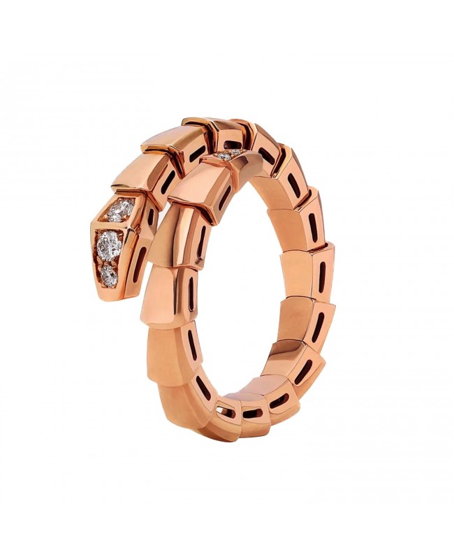 Inel Bvlgari Serpenti Rose Gold