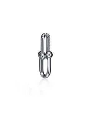 Cercei Tiffany & Co. Link Diamonds Silver