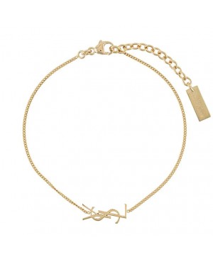 Bratara Yves Saint Laurent Monogram Gold