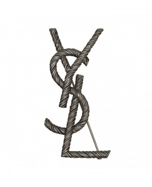 Brosa Yves Saint Laurent Silver