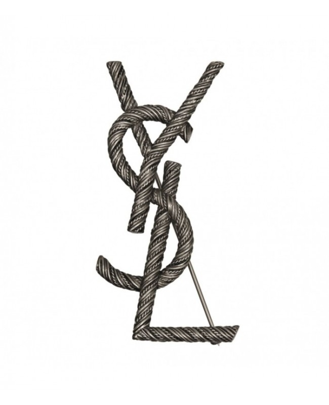 Brosa Yves Saint Laurent Silver
