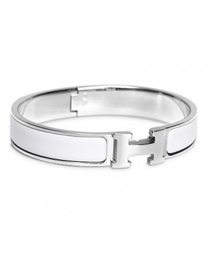 Hermes Click H White Silver