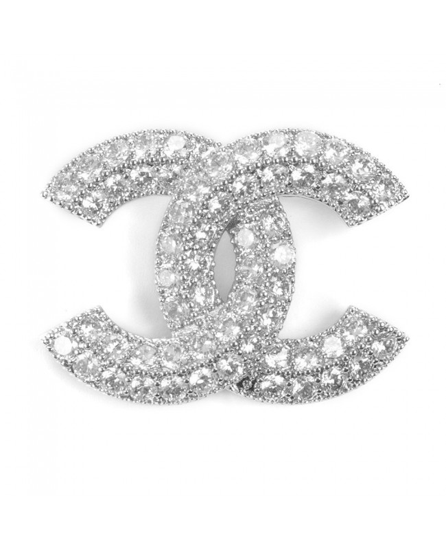 Chanel Brooch Crystals