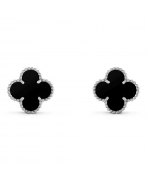 Cercei Van Cleef & Arpels Alhambra Silver